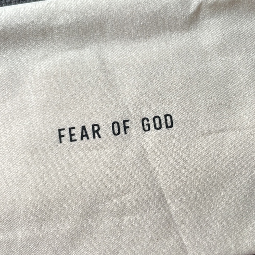 NWT Genuine Fear of God drawstring dust bag